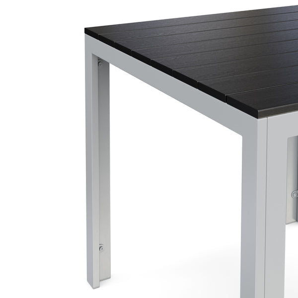 Tisch Polywood 80 x 80 cm anthrazit