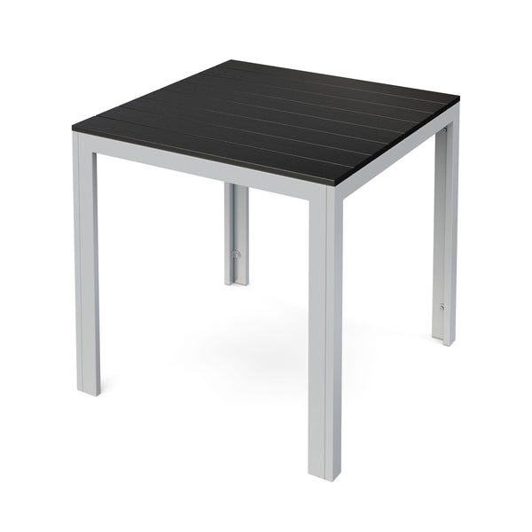 Tisch Polywood 80 x 80 cm anthrazit