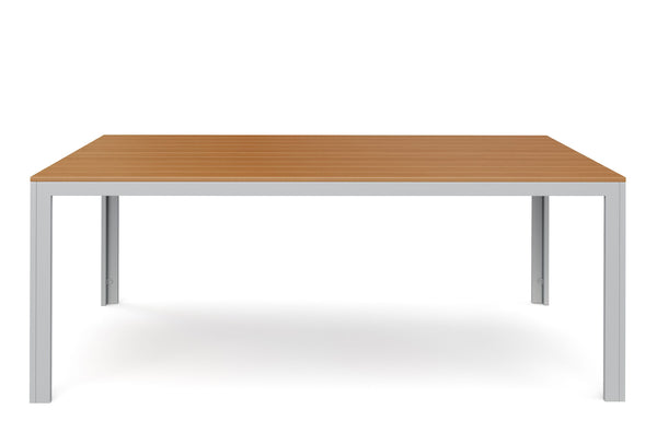 Tisch Polywood 200x100cm, braun