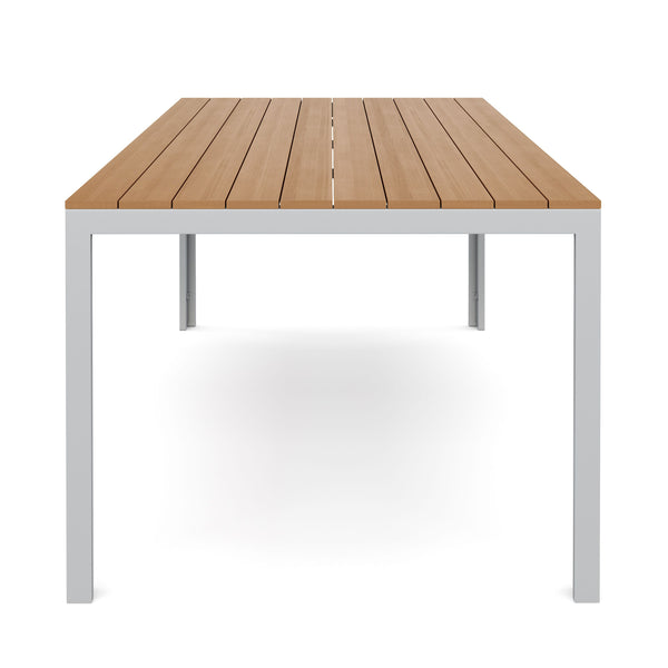 Tisch Polywood 200x100cm, braun