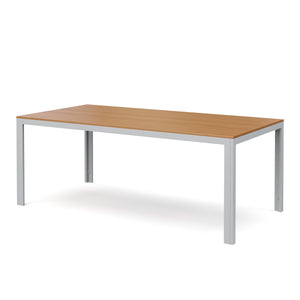 Tisch Polywood 200x100cm, braun