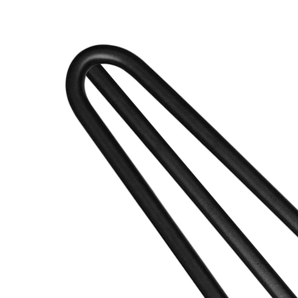 Tischbeine Hairpin schwarz 30 cm