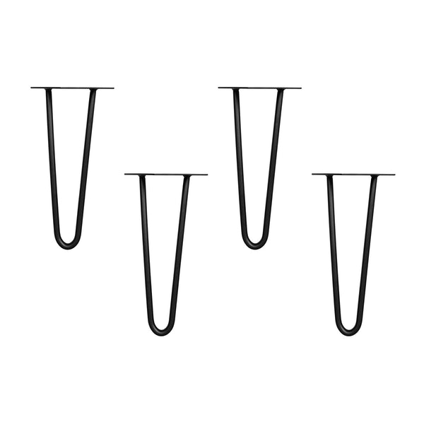 Tischbeine Hairpin schwarz 45 cm