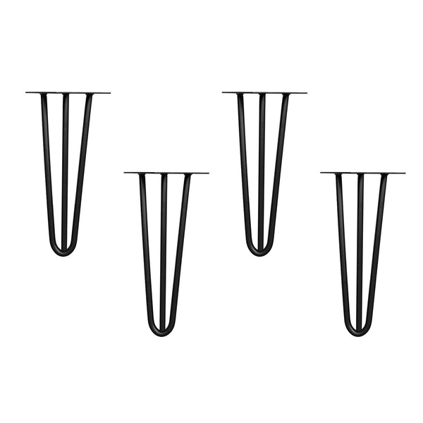 Tischbeine Hairpin schwarz 30 cm