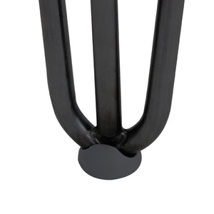 Tischbeine Hairpin schwarz 30 cm