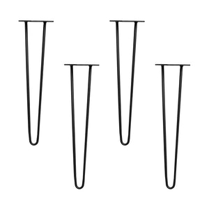 Tischbeine Hairpin schwarz 71 cm