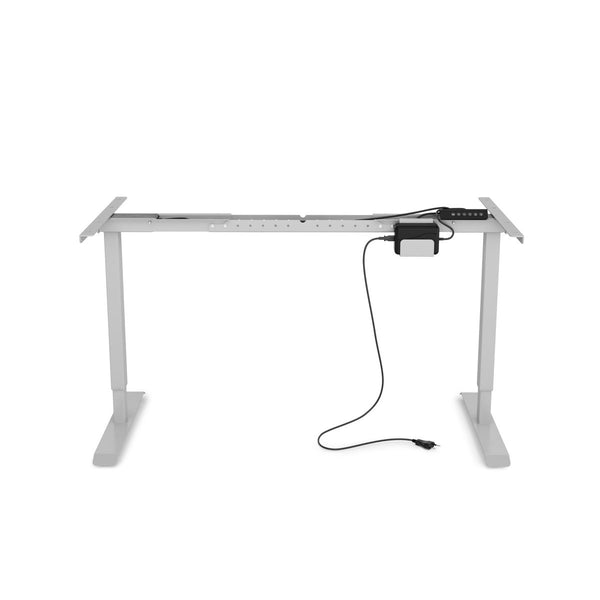 Cadre de table pour bureau assis-debout gris 160 cm