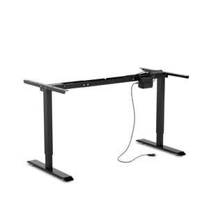 Struttura del tavolo scrivania in piedi nera 160 cm