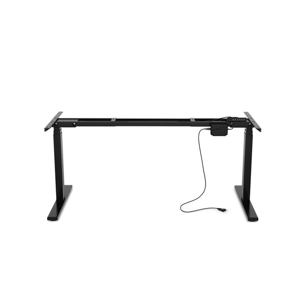 Table frame for standing desk, black, 160-180 cm