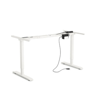 Struttura del tavolo scrivania in piedi bianca 160 cm