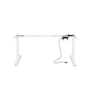Cadre de table pour bureau assis-debout blanc 160 - 180 cm
