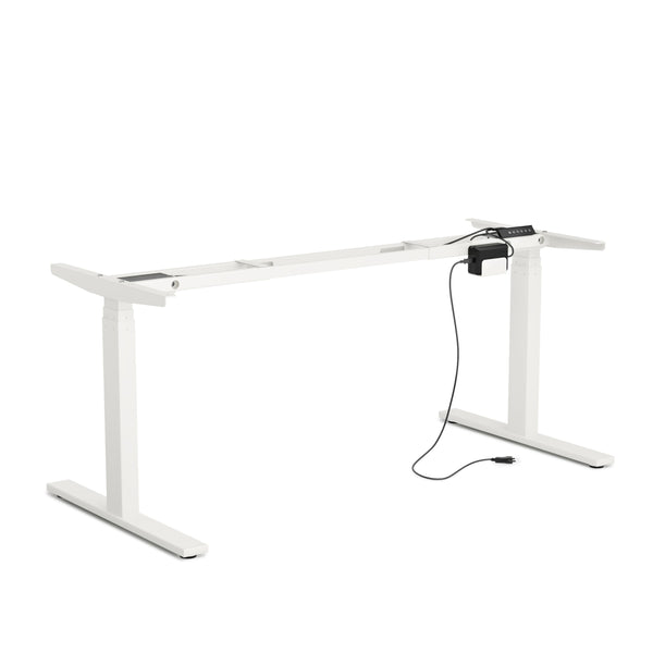 Cadre de table pour bureau assis-debout blanc 160 - 180 cm