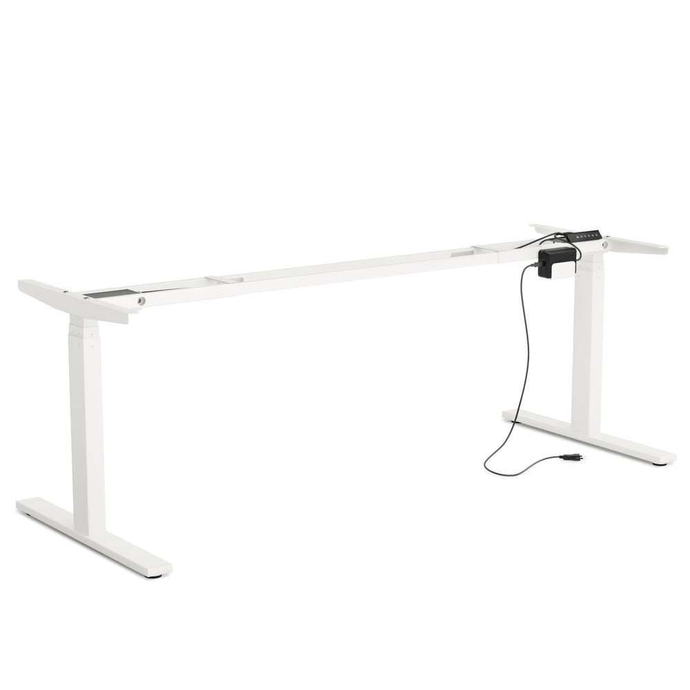 Tischgestell Stehpult weiss 180 - 200 cm