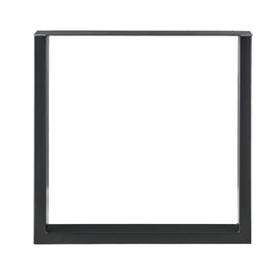 Tischbeine Metall 2er-Set Tischgestell 70x72 cm