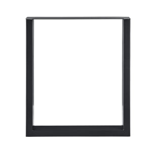 Tischbeine Metall 2er-Set Tischgestell 60x72 cm