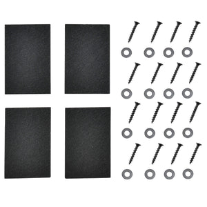 Tischbeine Metall 2er-Set Tischgestell 60x72 cm