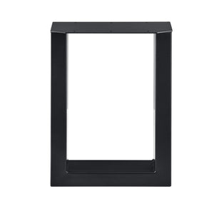 Tischbeine Metall 2er-Set Tischgestell 30x43 cm