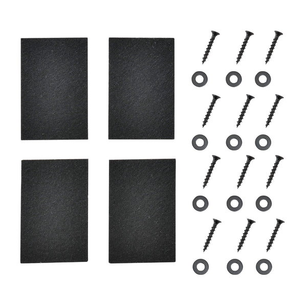 Tischbeine Metall 2er-Set Tischgestell 30x43 cm