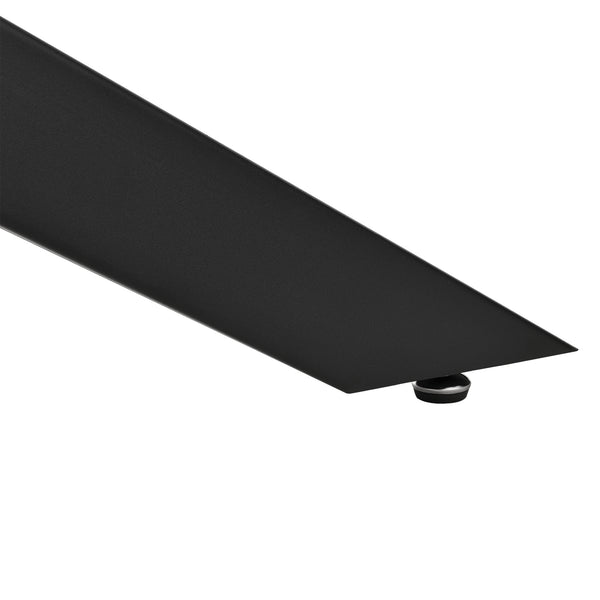 Tischgestell Tischbeine Oberau Stahl 120x68x71cm Schwarz