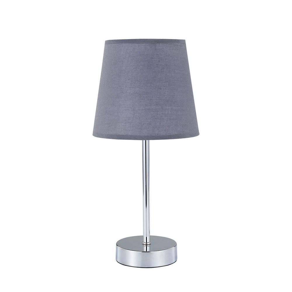 Lampada da tavolo FLARE grigio/argento