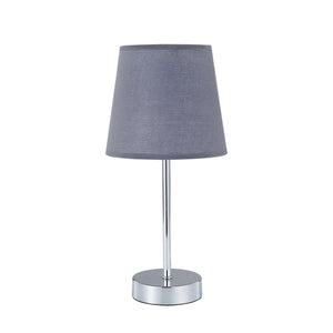 Tischlampe FLARE grau/silber