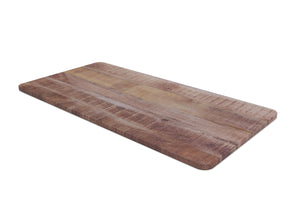 Tabletop for standing desk, mango wood, 140 x 70 cm