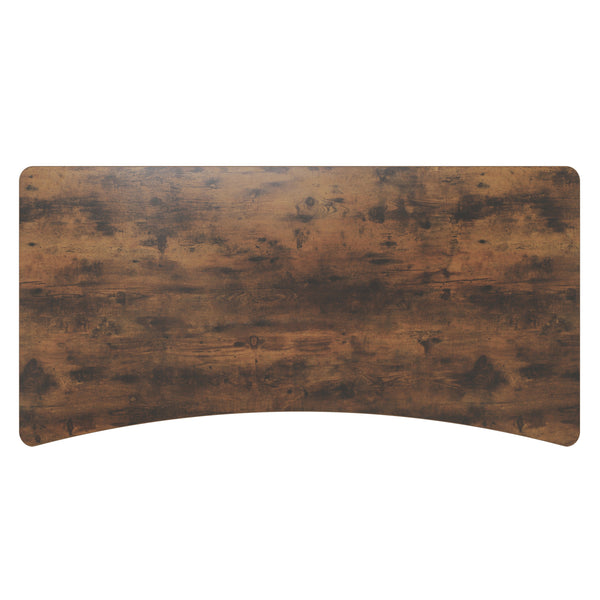 Vintage tabletop standing desk 200 x 90 cm