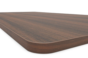 Tabletop for standing desk, brown, 180 x 90 cm