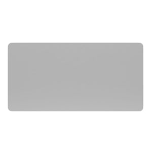 Plateau pour bureau assis-debout, gris, 180 x 90 cm