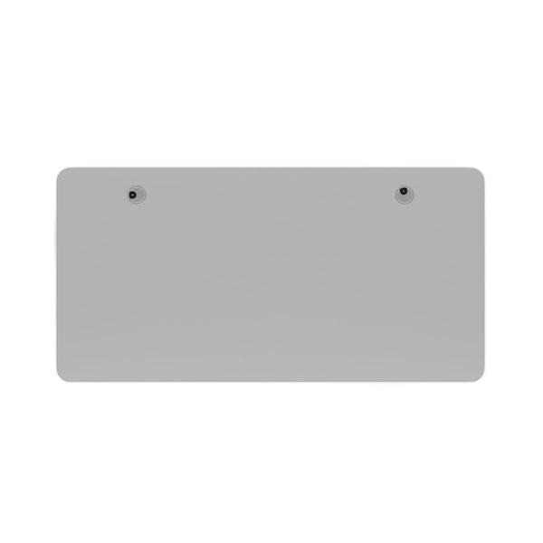 Tabletop standing desk with cable management, grey, 160 x 80 cm