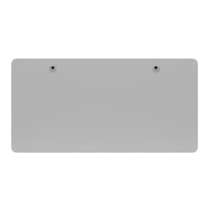 Tabletop standing desk with cable management, grey, 180 x 90 cm