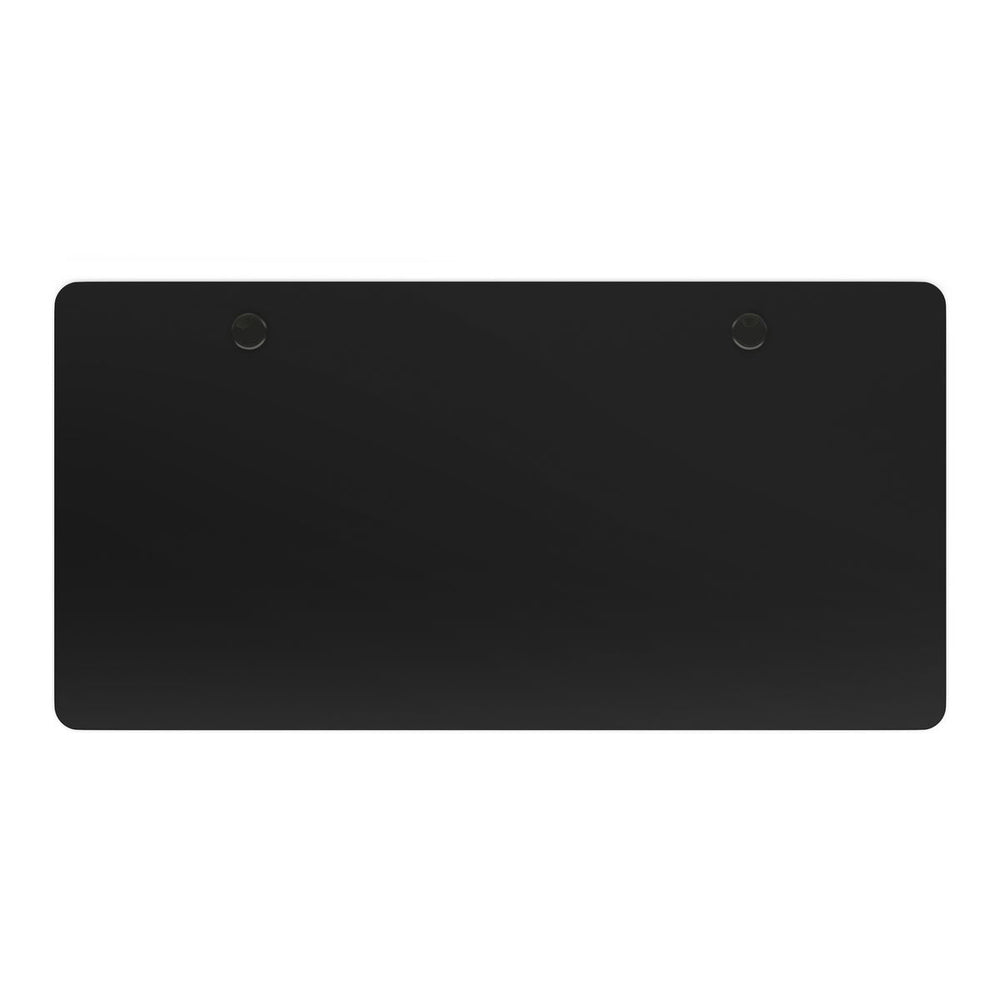 Tischplatte Stehpult mit Kabeldurchlass schwarz 180 x 90 cm