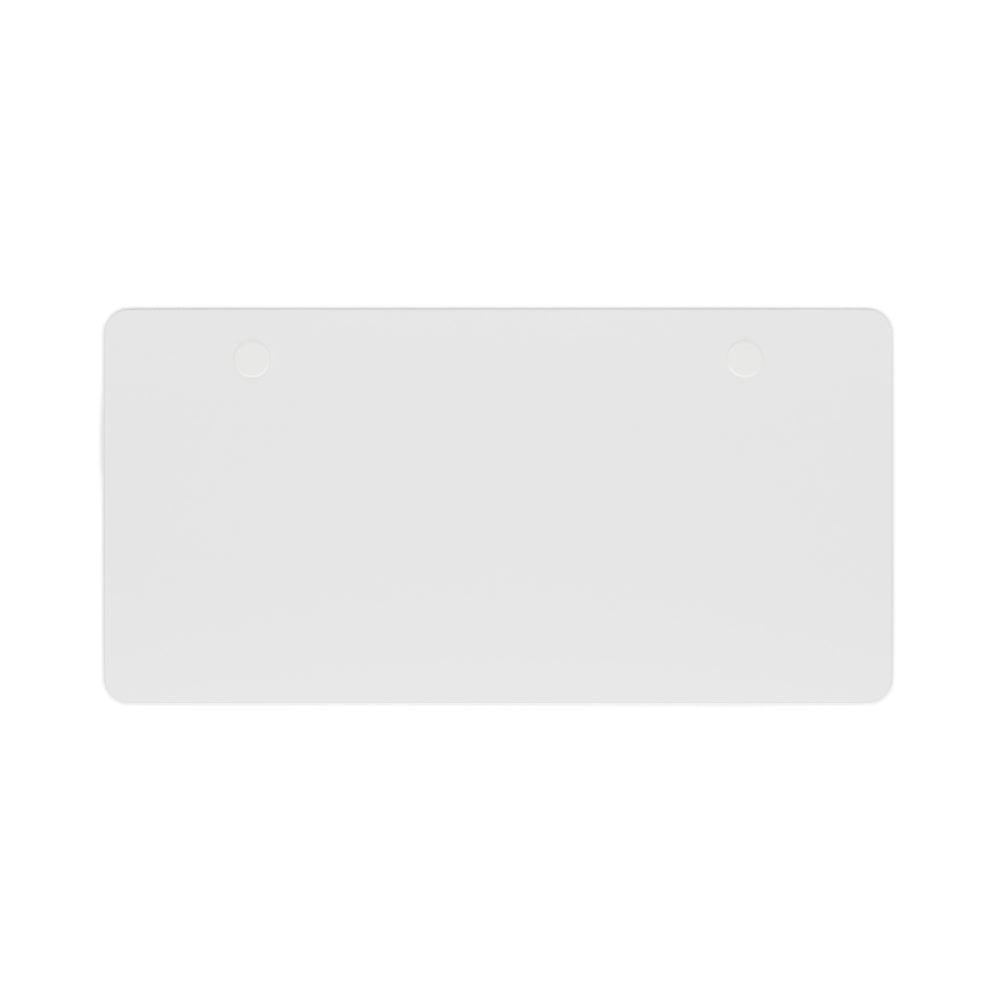 Tischplatte Stehpult mit Kabeldurchlass weiss 160 x 80 cm