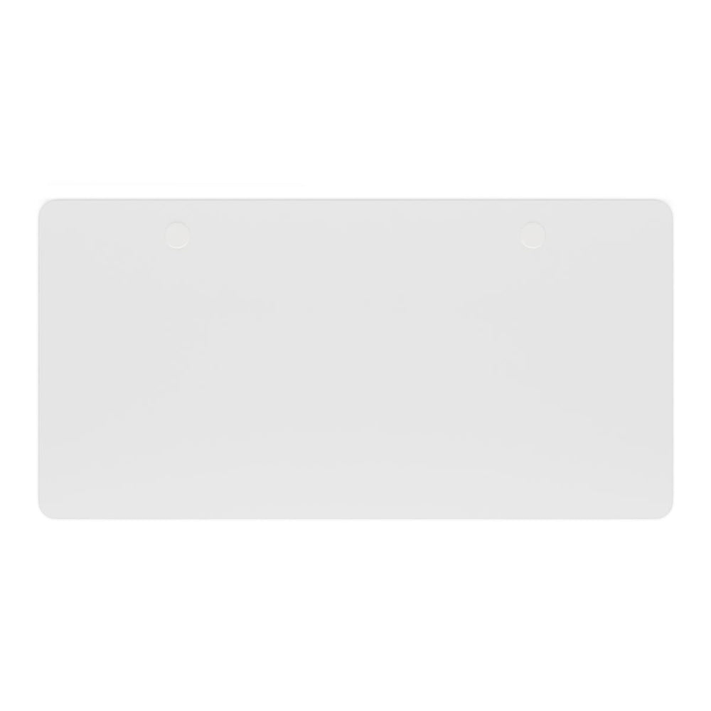 Tischplatte Stehpult mit Kabeldurchlass weiss 180 x 90 cm