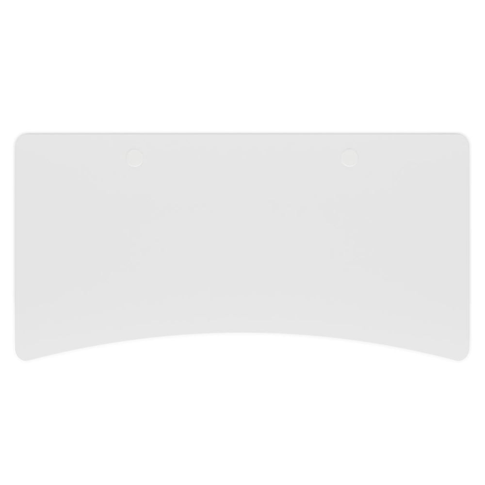 Tischplatte Stehpult mit Kabeldurchlass weiss 200 x 90 cm