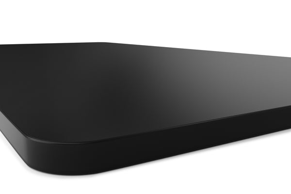 Tabletop for standing desk, black, 160 x 80 cm