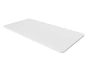Plateau pour bureau assis-debout, blanc, 160 x 80 cm