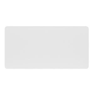 Plateau pour bureau assis-debout, blanc, 180 x 90 cm