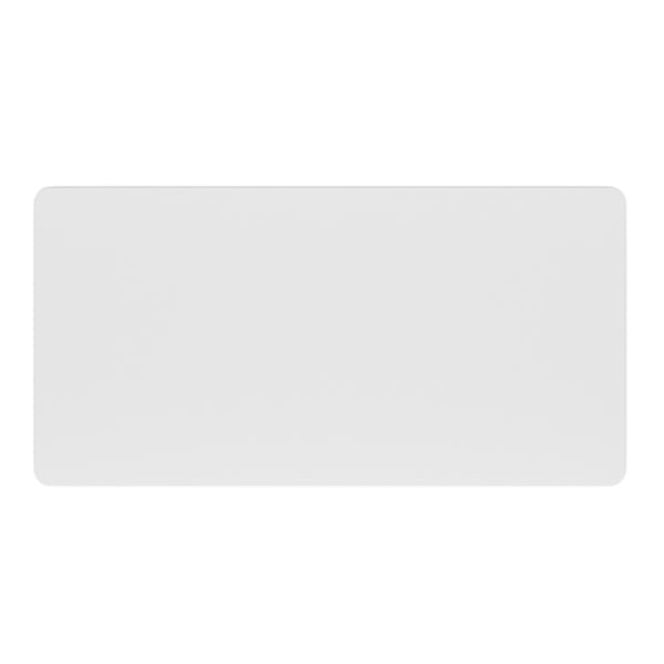 Plateau pour bureau assis-debout, blanc, 180 x 90 cm