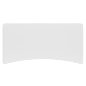 Plateau pour bureau assis-debout, blanc, 200 x 92 cm