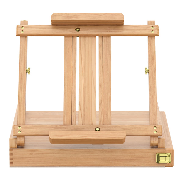Tischstaffelei Holz mit Schublade 42 - 88 cm