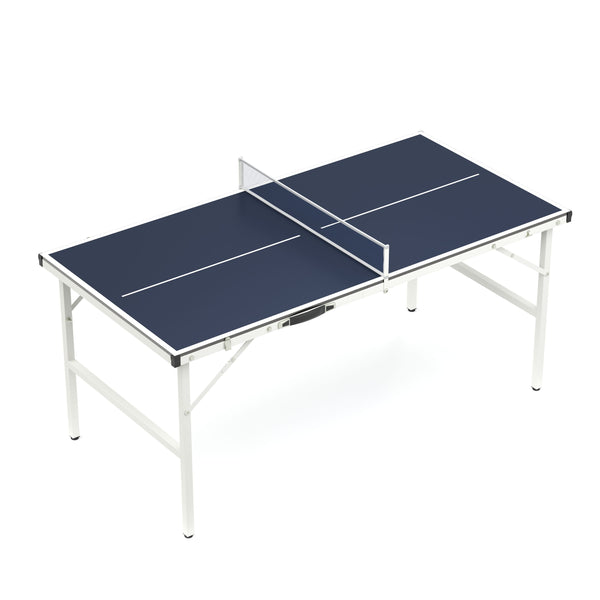 Tavolo da ping pong mobile 152 x 66 cm