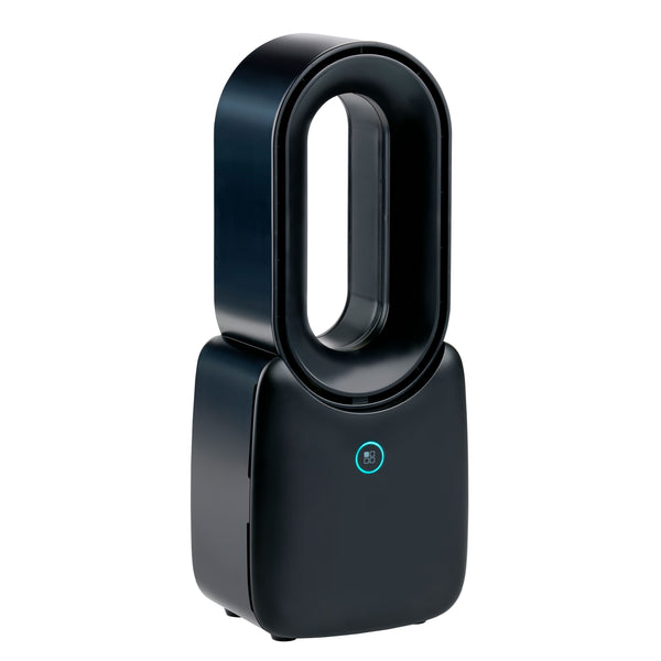 Tischventilator 3 Stufen mit USB schwarz