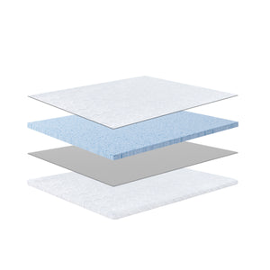 Topper Matratzenauflage Gel Memory 200 x 200 cm