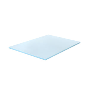 Topper Matratzenauflage Gelschaum doppelseitig 160 x 200 cm