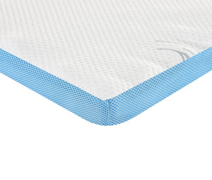Topper Matratzenauflage Kaltschaumkern doppelseitig 140 x 200 cm