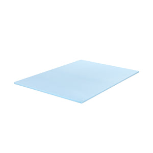 Topper Matratzenauflage Schaumstoff doppelseitig 140 x 200 cm