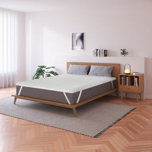 Topper Matratzenauflage Schaumstoff doppelseitig 160 x 200 cm