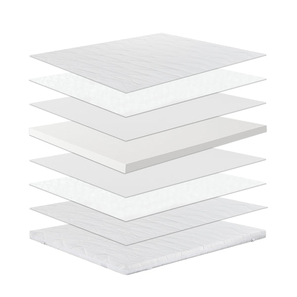 Topper Matratzenauflage Allergiker doppelseitig 160 x 200 cm