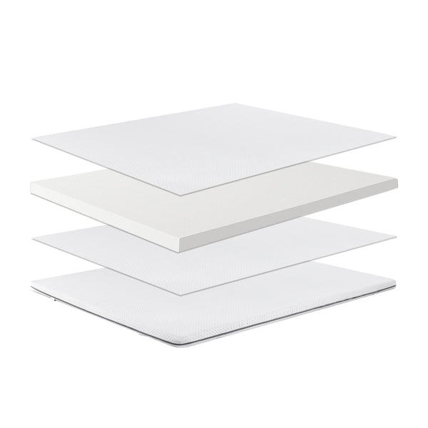 Topper Matratzenauflage wasserdicht doppelseitig 90 x 200 cm